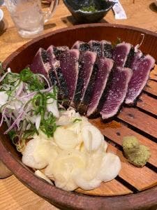 藁焼き鰹たたき 明神丸 岡山本町店