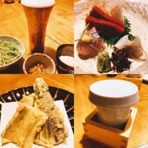 あなご 燗酒 はかりめ