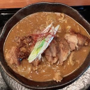 豚肉汁うどん べ