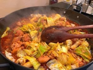 韓国家庭料理 火山