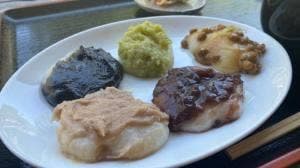 峠の力餅の峠の茶屋