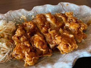 黒酢チキン南蛮定食 たかもとや 植木店