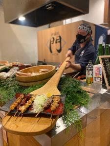 炉端焼き 門