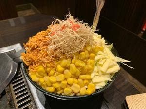 月島もんじゃ お好み焼き 誠