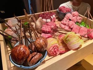 肉と串あげがとう