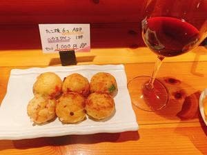 ナチュラルワインとたこやき しばまるスタンド