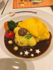 ポムポムプリンカフェ × あっとほぉーむカフェ