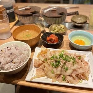 今日は、豚めし。