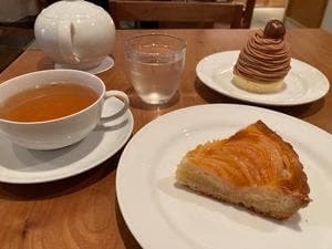 お茶とお菓子まやんち