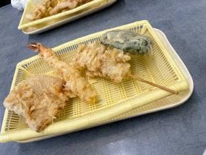 だるまの天ぷら定食 吉塚本店