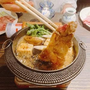 お一人様すき焼き ひとすき