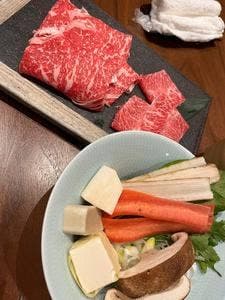 熊本あか牛しゃぶしゃぶ 甲梅