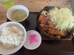 肉食堂 最後にカツ