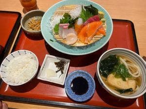たらいうどん 山のせ 石井本店
