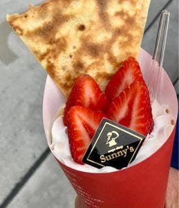 crepe shop Sunny's 嘉麻店