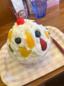 ベイサイドかき氷カフェ ミックス ミサキのシロクマ