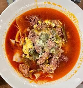 153 牛カルビうどん