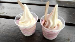 ソフトクリームCAWBELL 田園プラザかわば