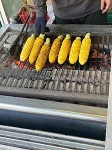 焼きとうもろこしのお店