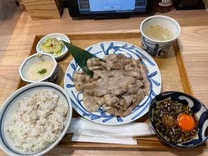 あんちすてーき とろろ麦めし 豚丸 門真店