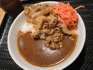 吉野家×はなまるうどん ミーナ天神店
