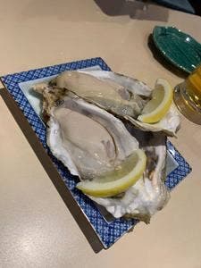 酒と肴と牡蠣 有と無