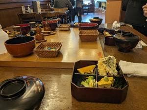 わんこそばたち花