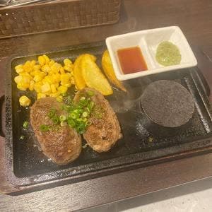 炭焼きハンバーグ バグる