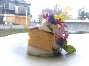 花 soufflé cheesecake