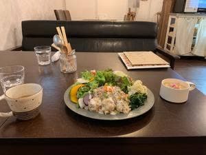 cafe&market くまと文鳥