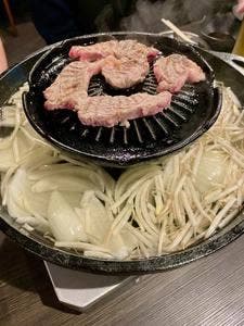 羊とホルモン 大笑
