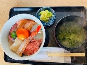 海鮮丼 花火