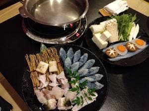 泳ぎとらふぐ活蟹料理 あじ平 曽根崎