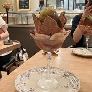 teal chocolate&ice cream