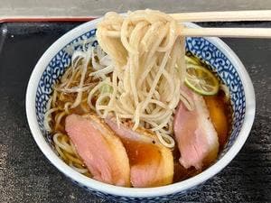 鴨そばとワイン 6