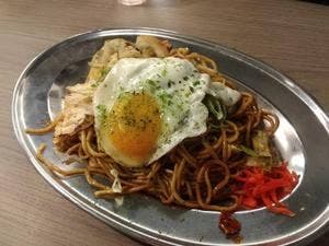 ヤキソバスタンドバイミーと餃子