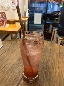 梅干しサワーと日本酒