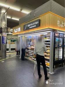 もより市 京橋駅ホーム