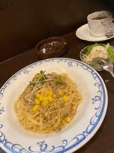 cafe terrasse シルエット
