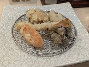 マグロと天ぷら 定食 銀八