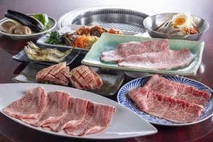 薄切炙り焼肉 まんざし弁天