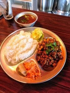 curry and rice ロールス