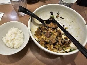 ぼっかけまぜそば 神戸灘八 赤坂店