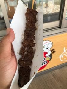 佐野サービスエリア 串焼き屋台