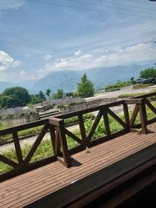 北アルプス展望 池田食堂 臣喰館