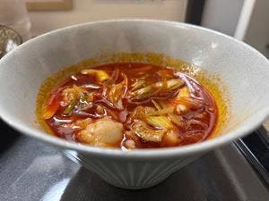 ホルモンうどん 大袋出陣