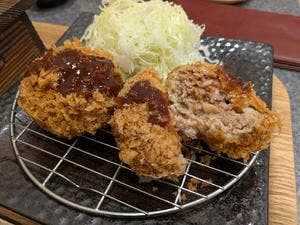 レアかつと炊き立て釜炊きごはん さく