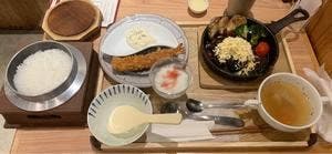 米とデミグラス