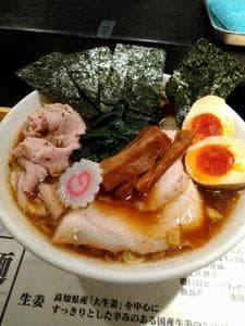 拉麺 生姜と肉