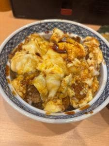かき玉 かき揚げ丼 池田屋